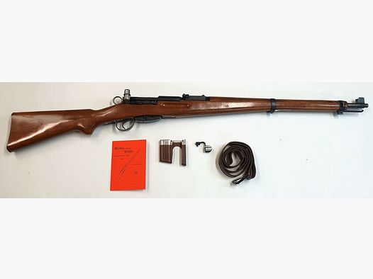Waffenfabrik Bern Karabinek powtarzalny Szwajcarski Schmidt Rubin K31 Kaliber 7,5x55 Swiss z dopasowanymi numerami i odnowiony