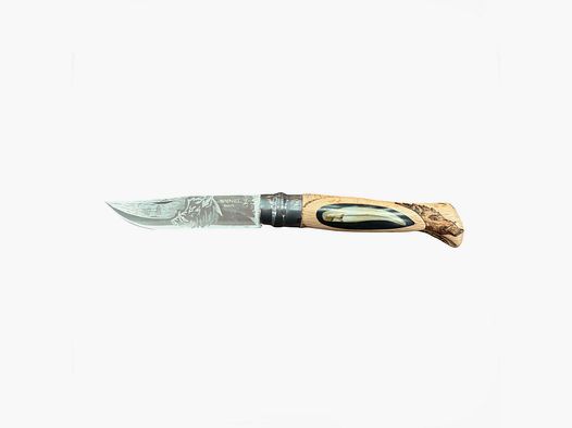 Messer – OPINEL – N.9 INOX von Hand gefertigt | Wildschweinzahn