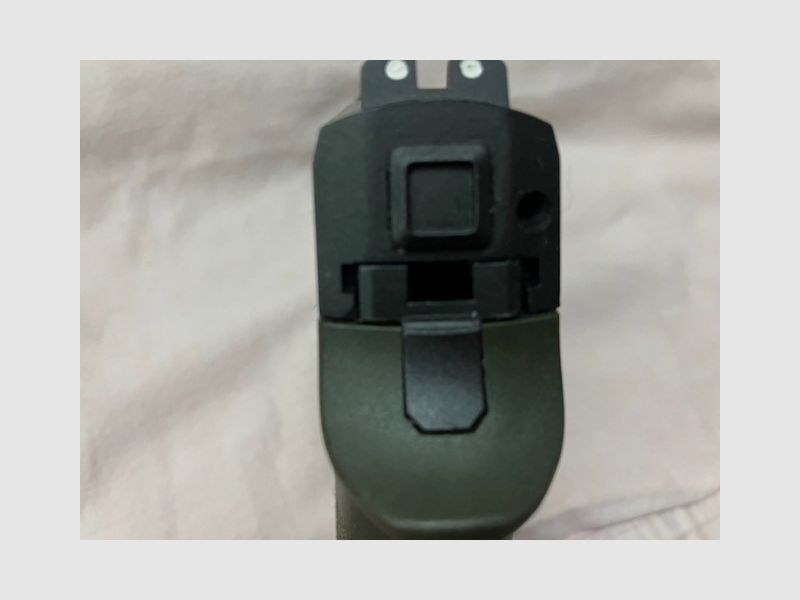 SIG SAUER P320 OD-GREEN, cal. 9mm P.A.K. PTB Nr. 1038