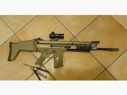 Scar L Wei-etech Socom-L MK16 mod 0 Vollmetall S-AEG 6mm BB desert