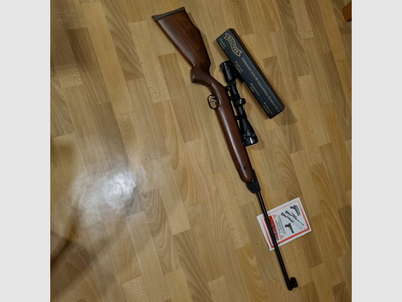 Weihrauch HW 85 met ZF Walther 3-9x40