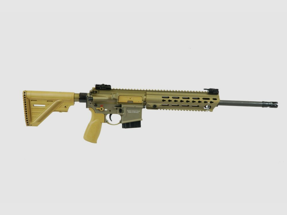 Heckler & Koch HK SLB MR223, A3-Version, 16,5", sandfarben .223Rem