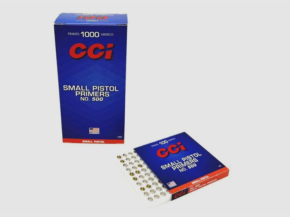 CCI CCI Small Pistol 500 Primer Zündhütchen 5000 Stk