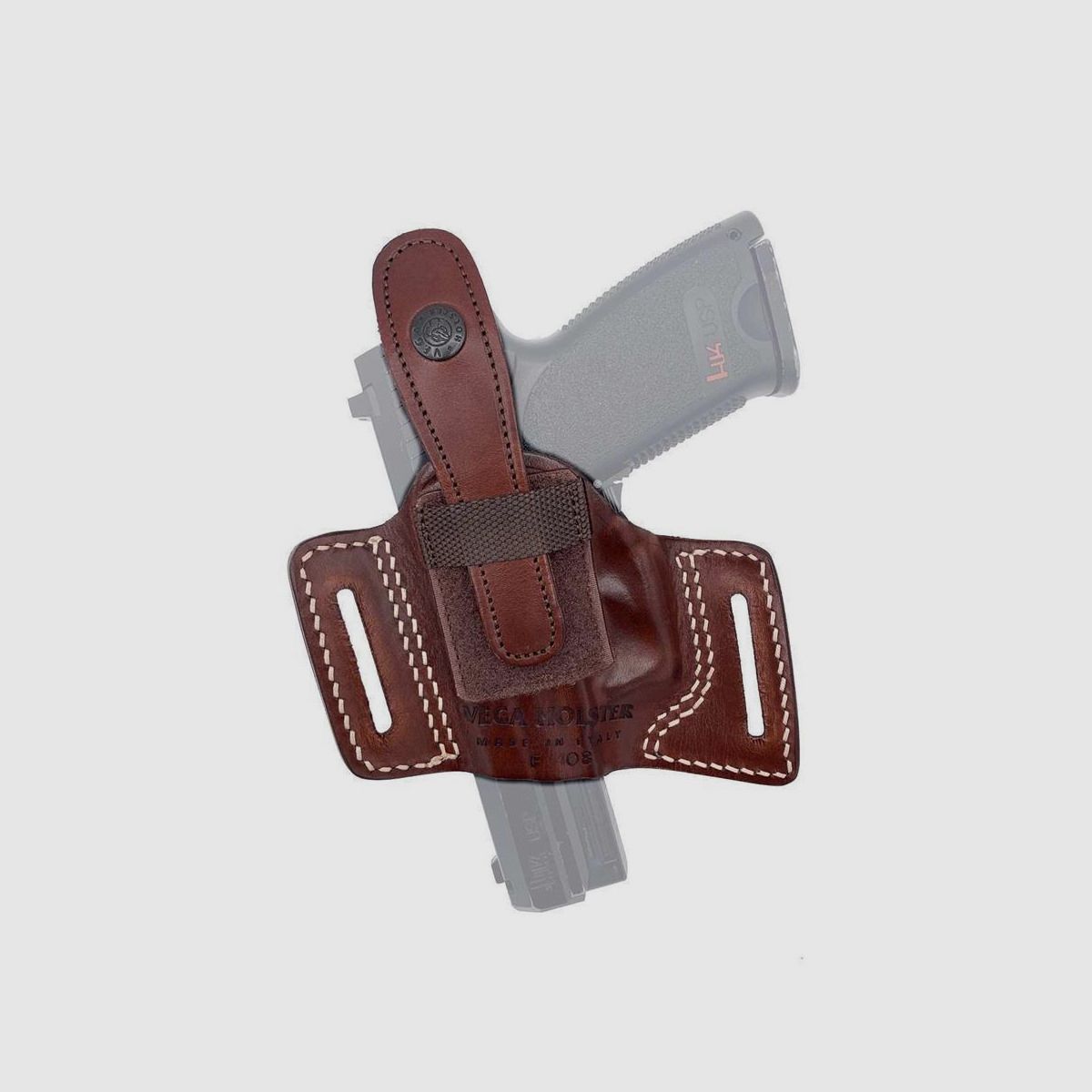 Gürtelholster mit offener Mündung & Sicherung Sig Sauer P228/229/P220/P225/P226/P250,Walther PPS/PK380, S&amp;W 39/59/6904-06/909/910/915,Beretta 8000/9000-Braun-Rechtshänder