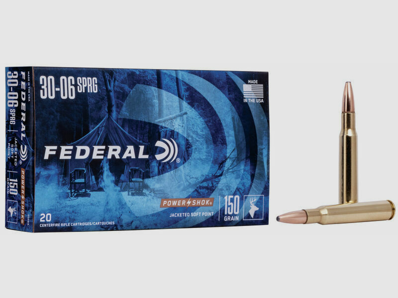 Federal TM/SP 9,7g/150grs Power-Shok .30-06Spring