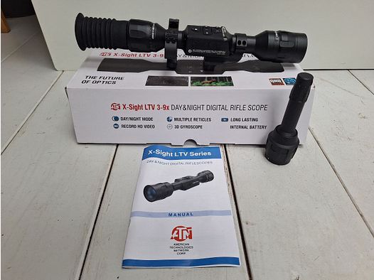 ATN X Sight LTV 3 x 9x Tag- und Nachtsicht digitale Zieloptik