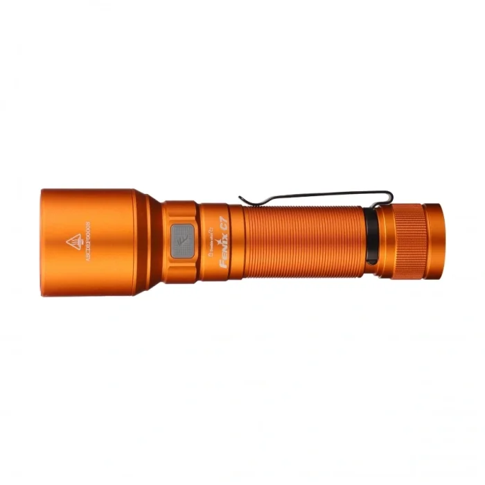 Fenix C7 ledzaklamp, oranje, limited edition 039-713, afbeelding 1 van 5
