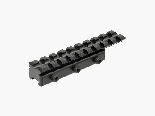 UTG MNT-PMTOWL-A Dovetail to Picatinny Adapter – 9–11 mm, 9 Slots
