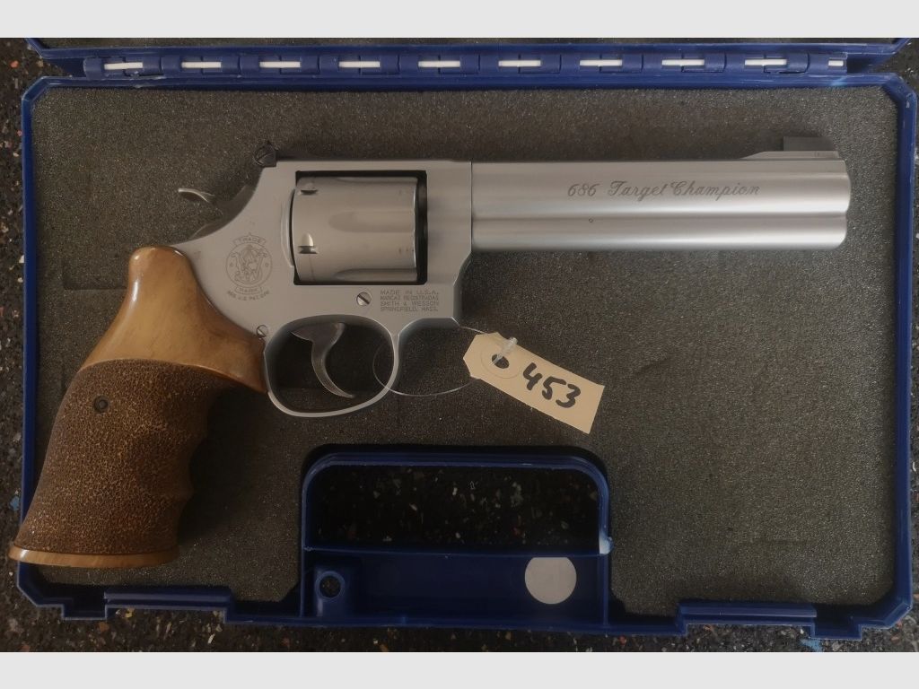 Revolver S&W 686-5 Target Champion .357Mag