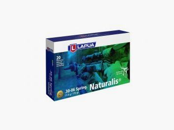 CARTOUCHE LAPUA NATURALIS 30-06 155GR