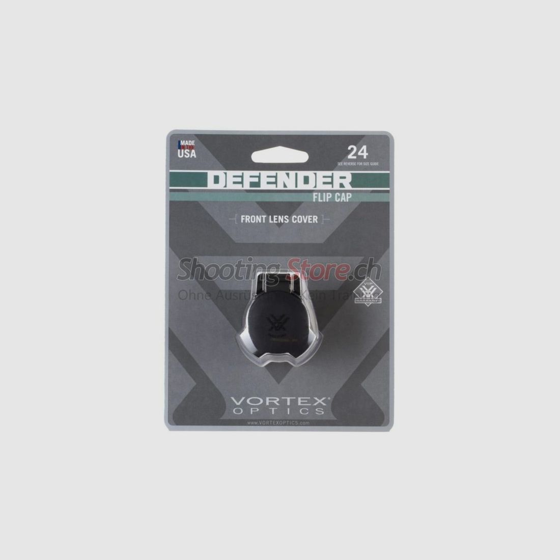 Vortex Optics Defender Flip-Cap Objective 24mm