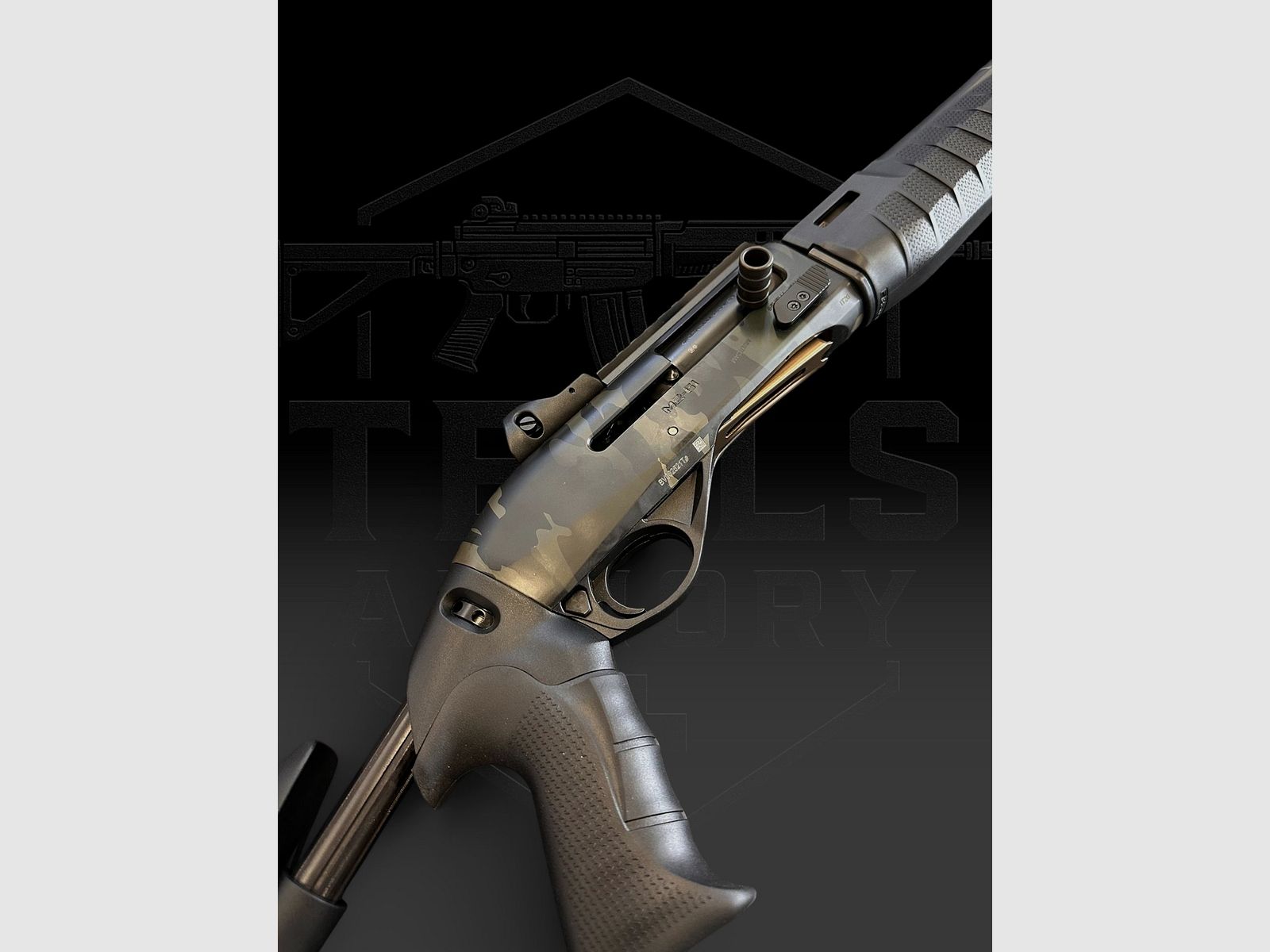 BENELLI, M2-G1 12/76 fucile semiautomatico, Multicam Black., immagine 2 di 6