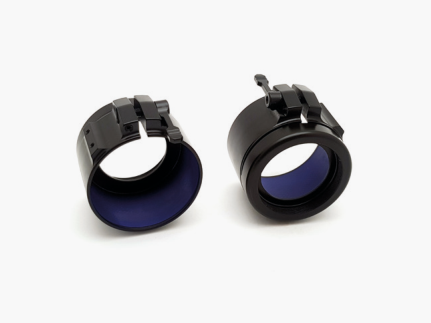 Adaptador Rusan ARM52-62 para clip-on térmico o nocturno — campana Ø 62 mm