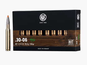 RWS 2318843 naboje .30-06 Spr. HIT 10,7g 165grs. Bezwonny