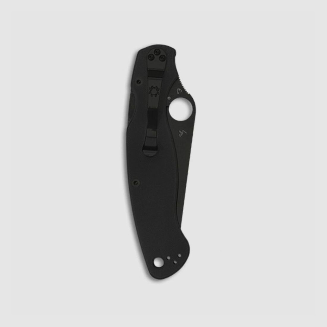 Spyderco Military 2 Black Plain Black, image 3 of 3