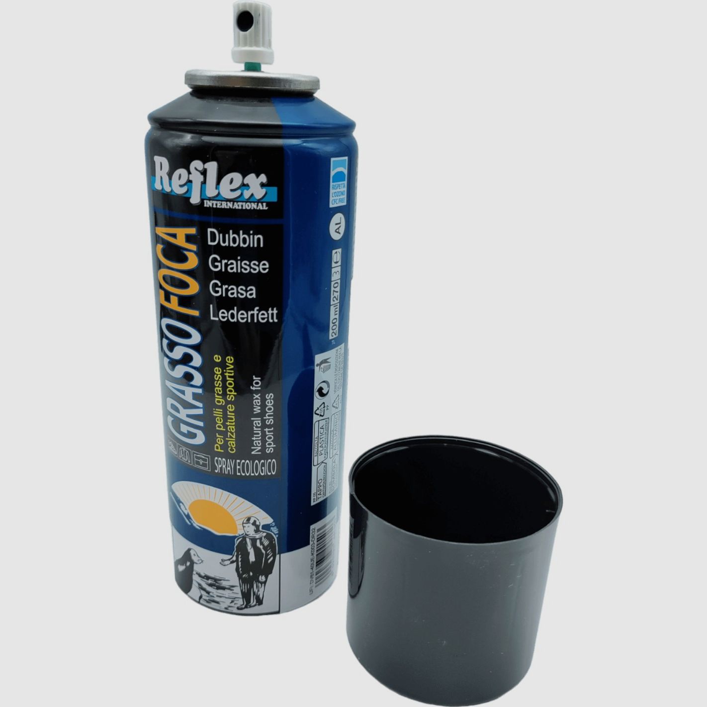 Grasso Reflex Foca Spray für Stiefel 200 ml, Bild 2 von 2