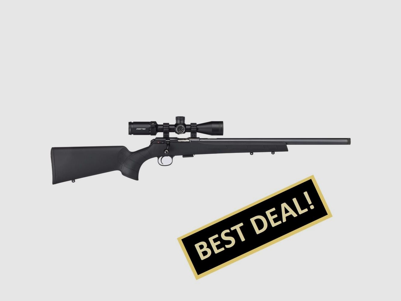 CZ KK fucile ripetitore 457 Varmint Synthetic Set .22 lfb.