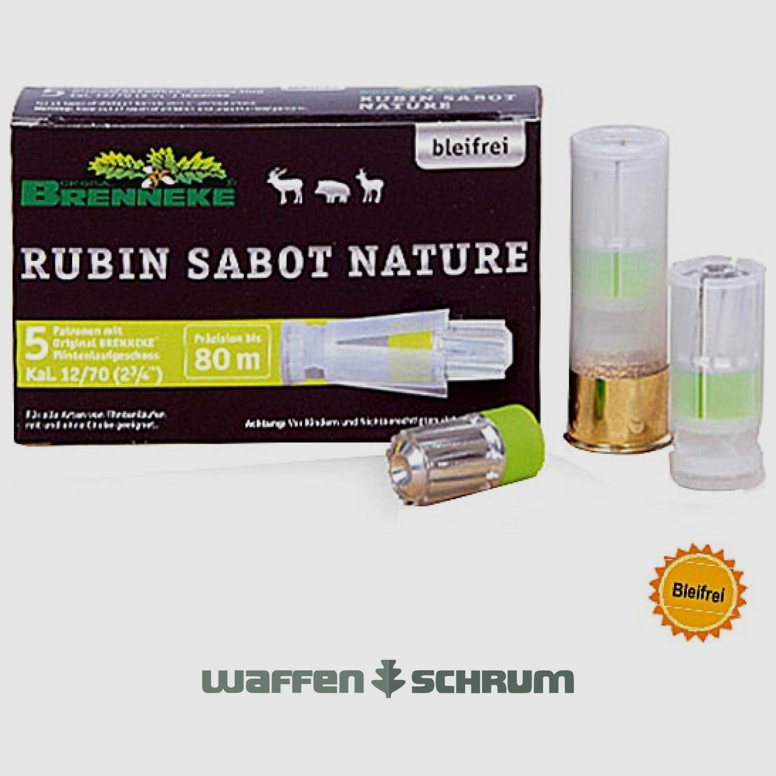 Brennecke Rubin Sabot 12/70 28g Bleifrei