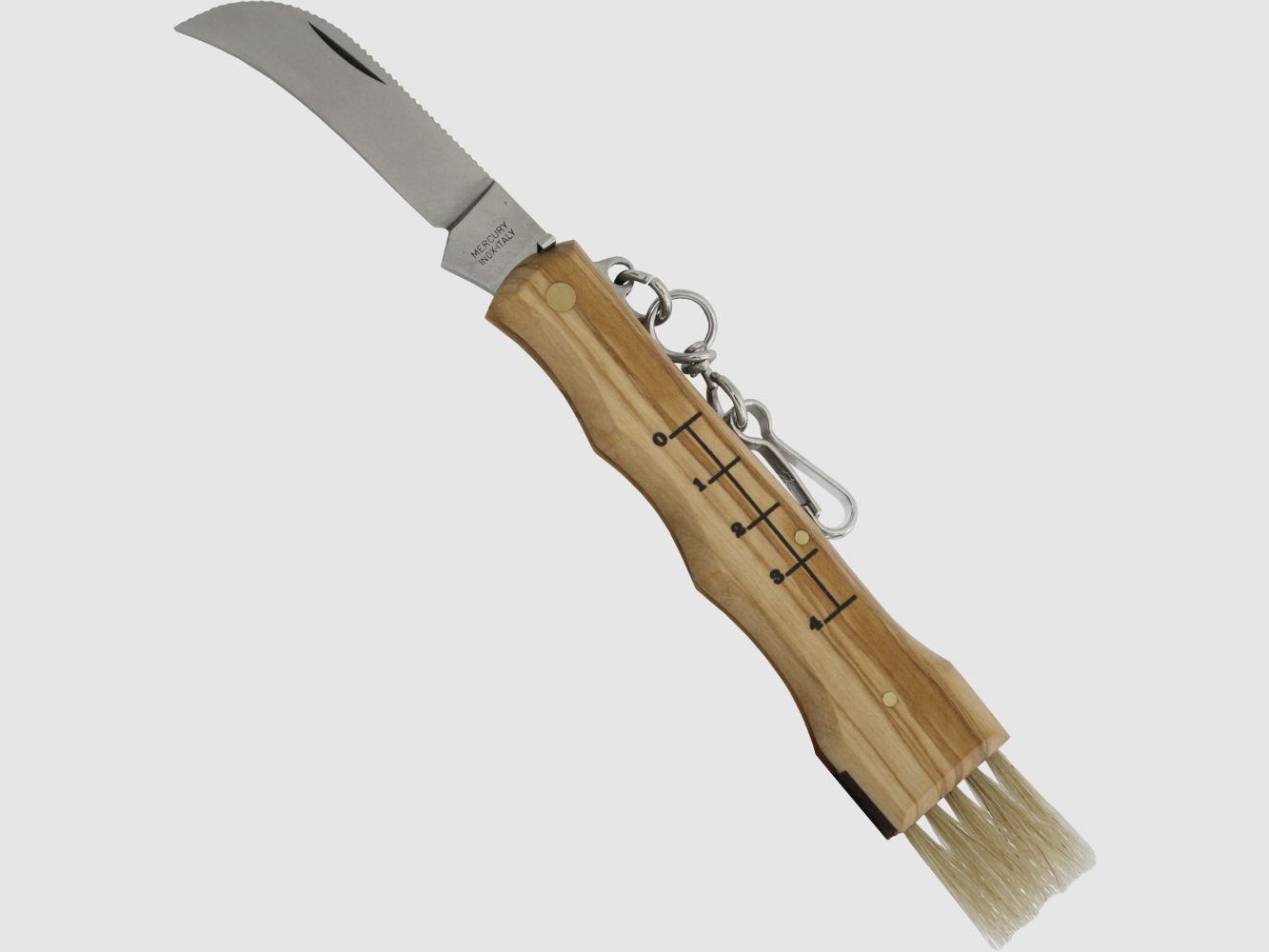 Pilzmesser Olivenholz