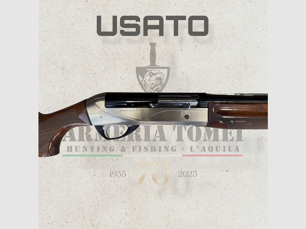 USED – SEMIAUTOMATIC GUN – BENELLI MOD. RAFFAELLO CRIO cal. 12, image 2 of 5