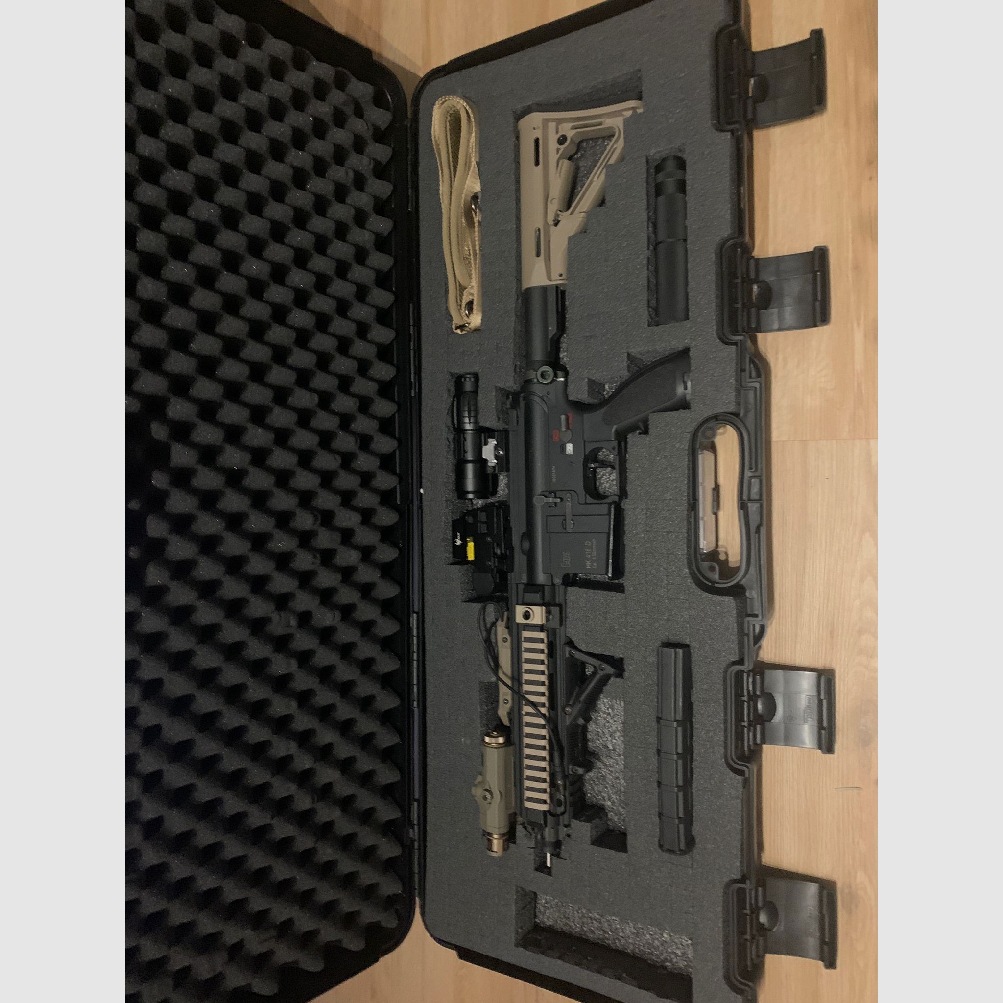 Nieuwe VFC HK-416D compleetset, als nieuw!