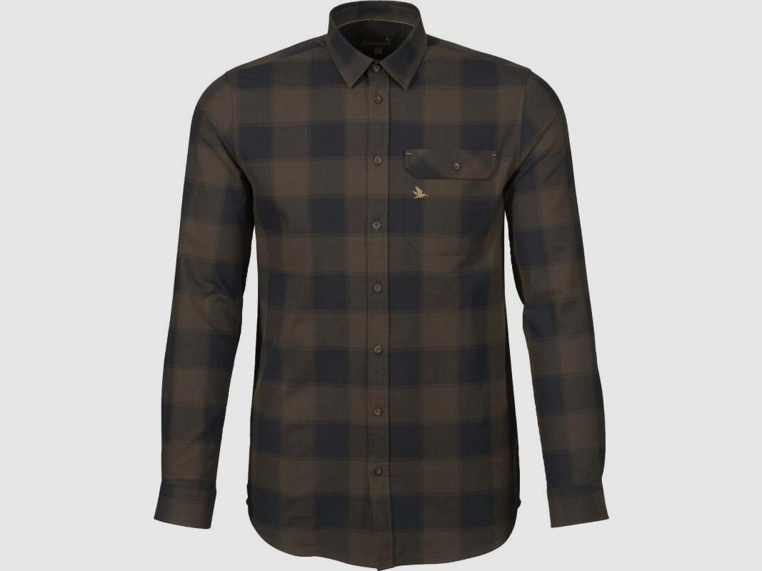 Seeland Herren Hemd Highseat Hunter brown