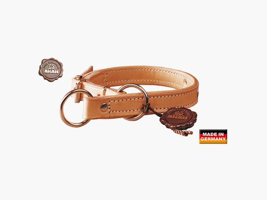 AKAH strangler without limit made of suede leather