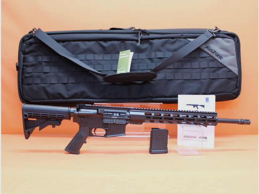 AimZone Ha.Büchse .223Rem AimZone Aim15 Basic Sporter 16M System AR-15, 16,75" lufa/ M-LOK osłona rękojeści