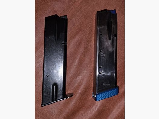 Revistas usadas de 9mm para CZ75 Shadow (1) SP01, a 30,- cada una