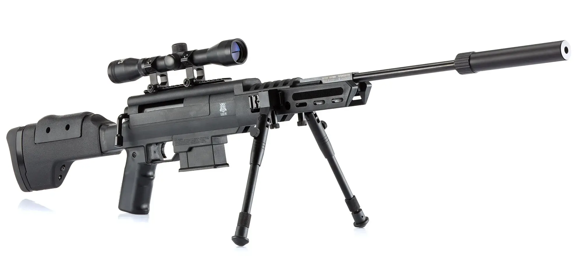 Druckluftgewehr Black Ops Sniper Tactical 7,5 Joules Kaliber 4.5 MM, Bild 2 von 12