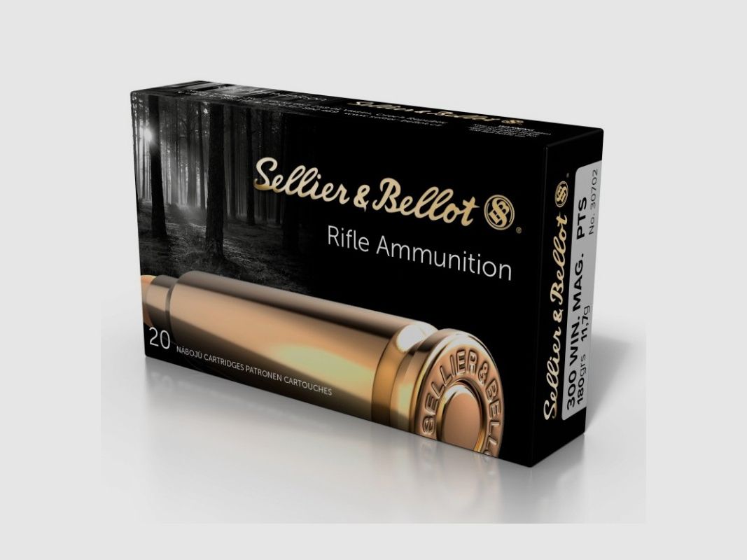 SELLIER & BELLOT 300 WIN MAG 180GR PTS