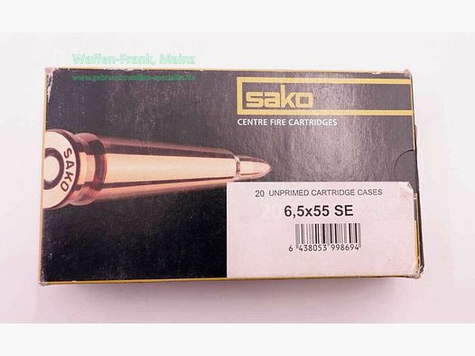 Sako - Finnland Langwaffenhülsen 6,5x55 SE