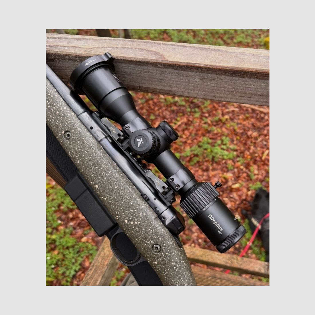 DDOptics NXT V10 1,5-15x40 + RUSAN MAR Adapter