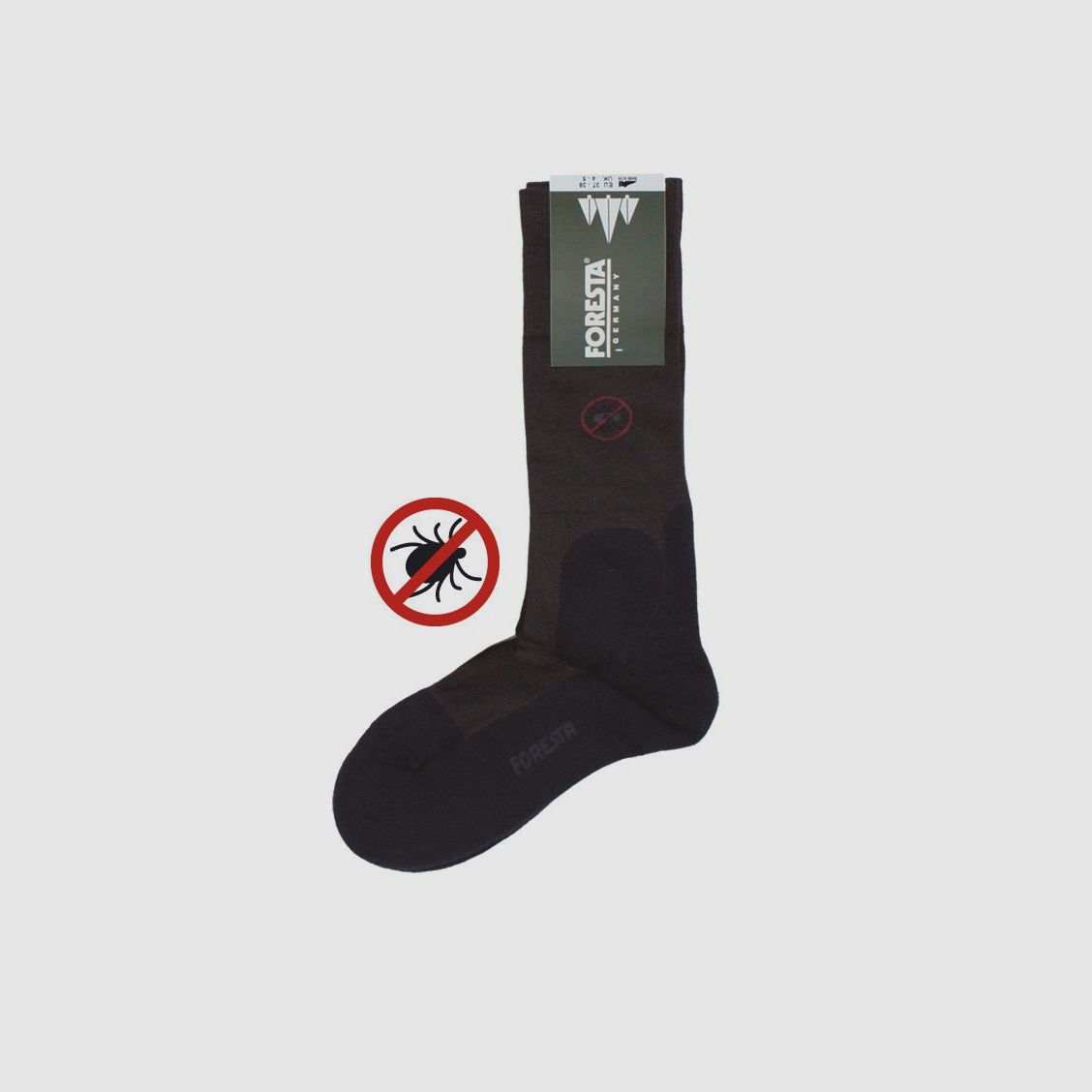 FORESTA Funktionssocken - Anti-Zecken-Socke Made in Germany