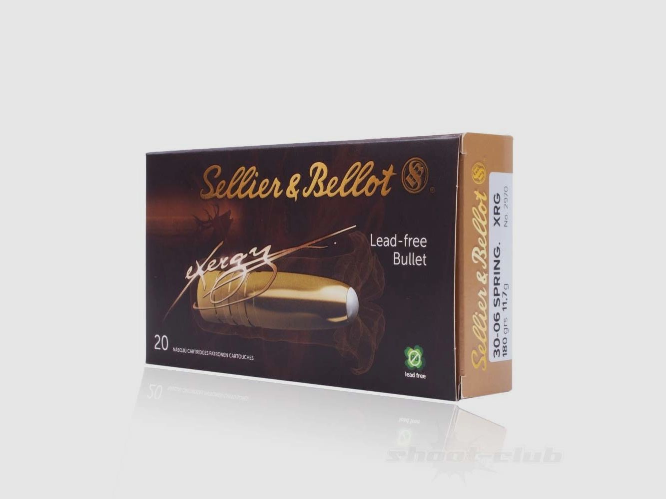 Sellier & Bellot XRG - 180grs .30-06Spring