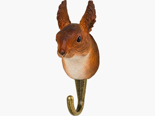 Wall hook squirrel