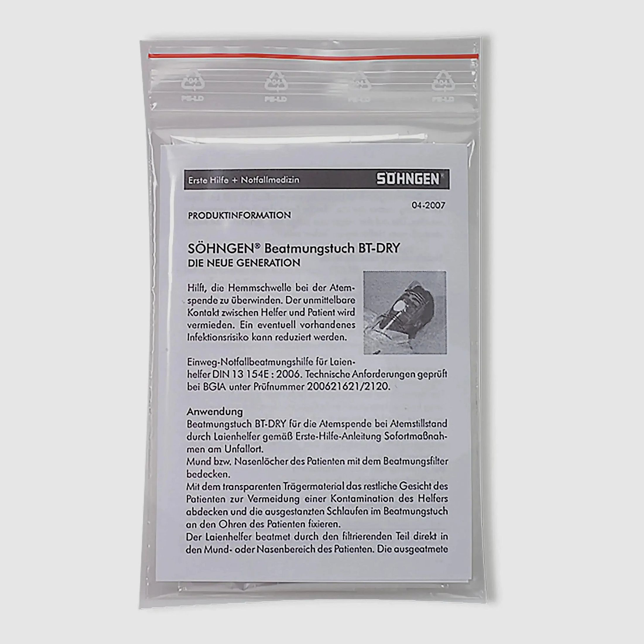 Söhngen Söhngen Beatmungstuch BT-DRY