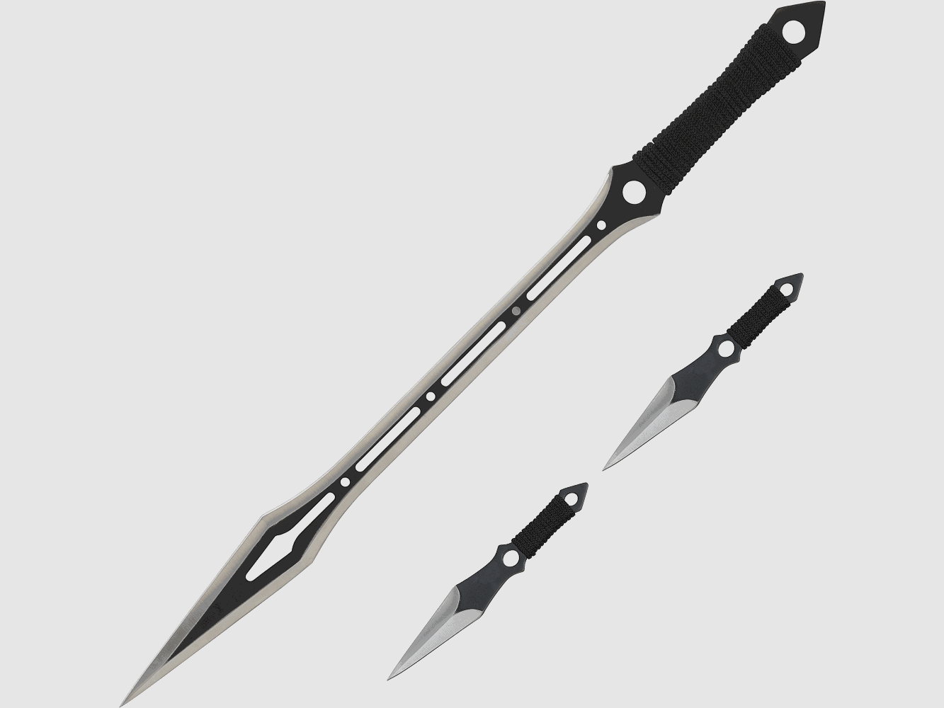 Rückenschwert mit Rückentragegurt