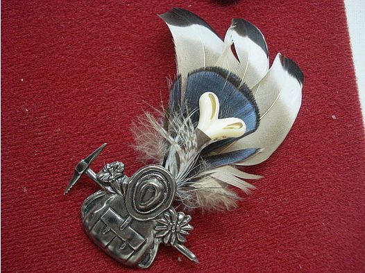 Caza de plumas de sombrero - Mochila
