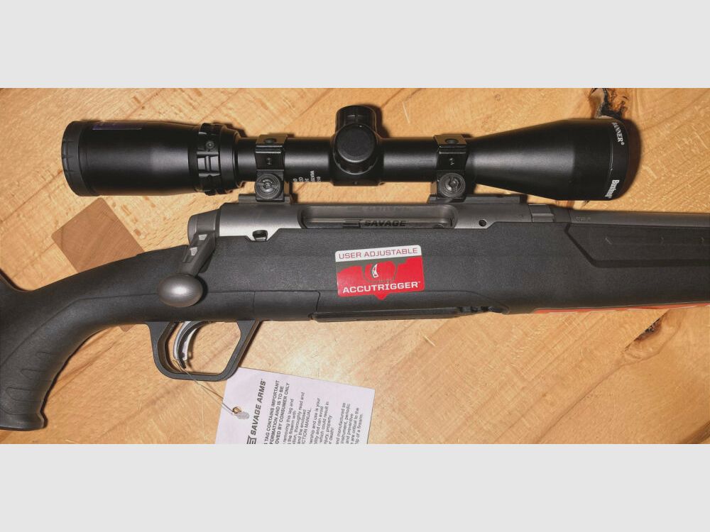 Savage Axis II XP 6,5 Creedmoor m. Bushnell Banner 3-9x40