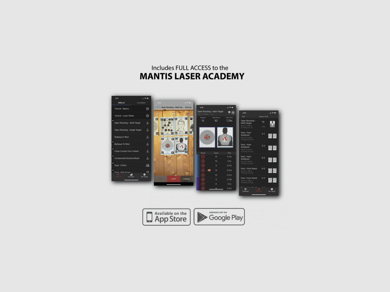 Mantis Laser Academy Kit di Allenamento – Portatile