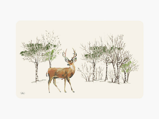Fritzmann Frühstücksbrettchen Deer