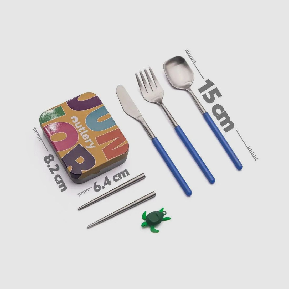 Outlery children's cutlery, stainless steel, pocket size