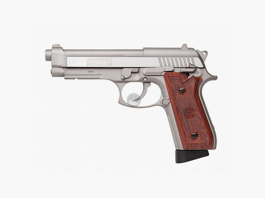 Luftpistole - Swiss Arms - 92 Stainless - Kal. 4,5 mm BB Vollmetall