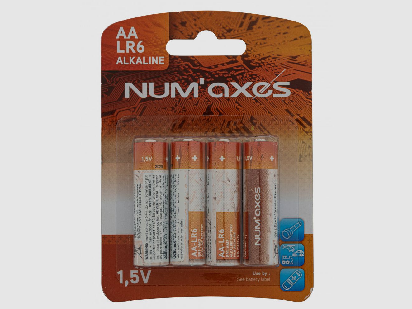 Num'Axes Pack fototrappola PIE1069 con batterie + scheda SD, immagine 8 di 10