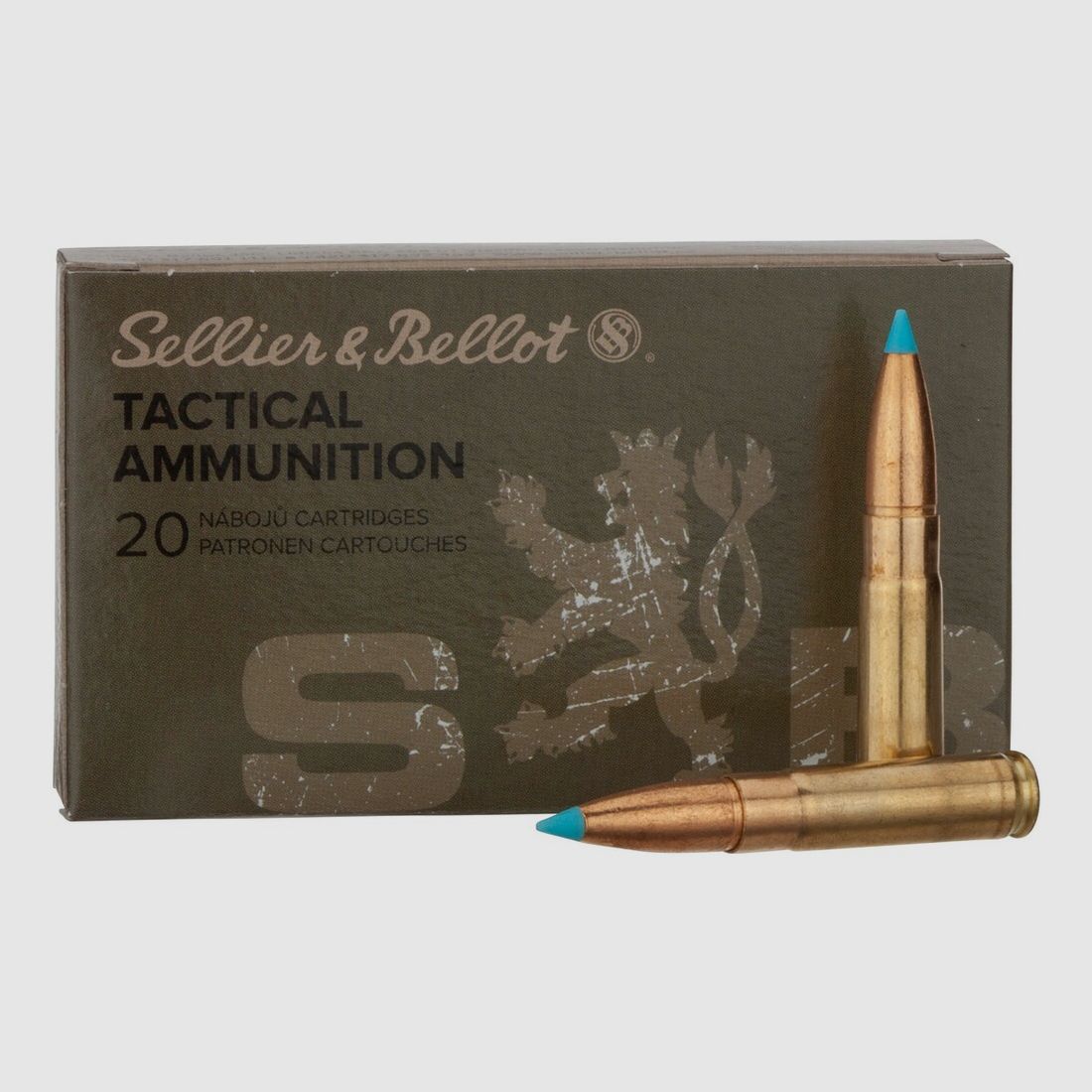Sellier & Bellot .300 Blackout TXRG niebieski 7,1g/110gr., zdjęcie 2 z 4