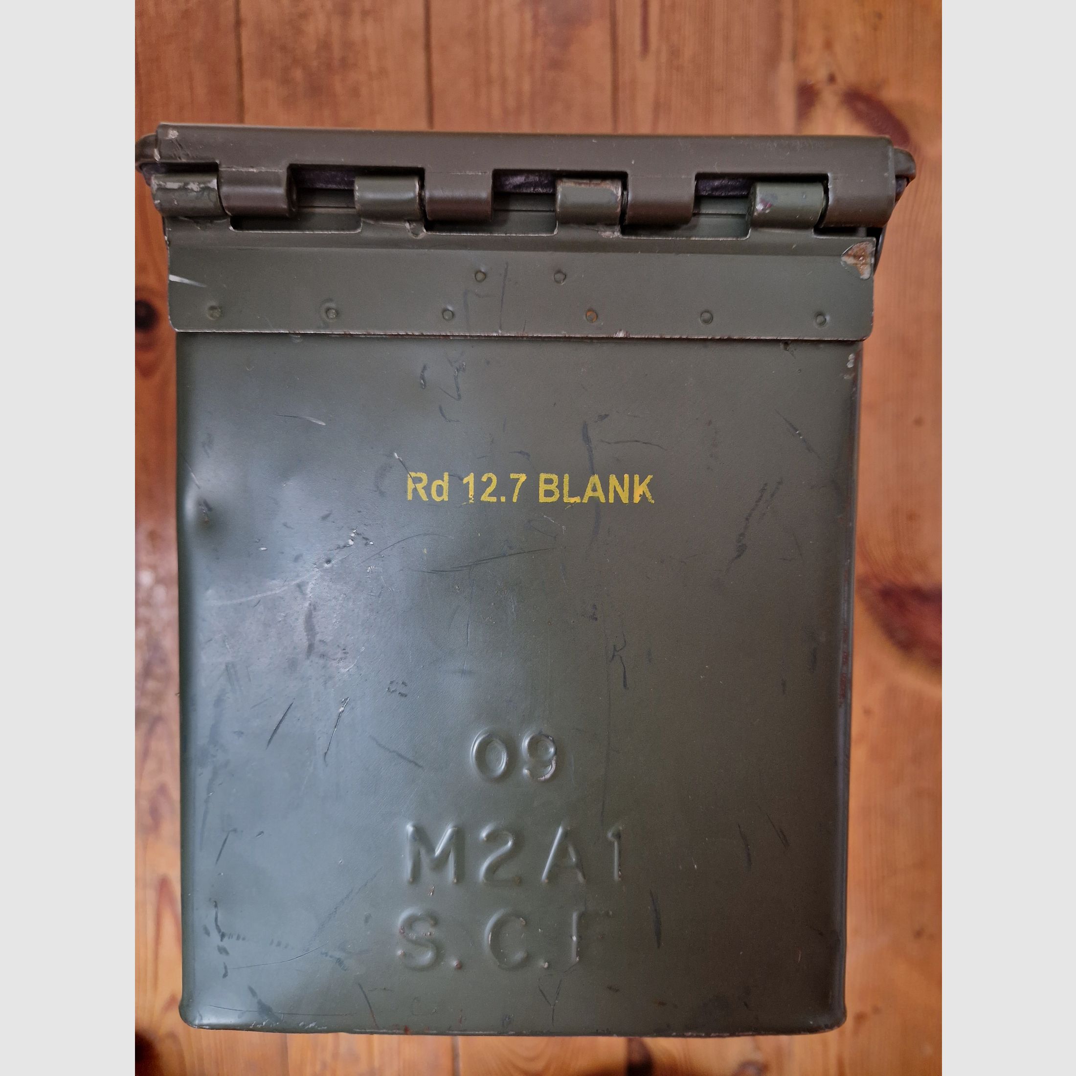Munitionsbox Munitionskiste Metall Vintage