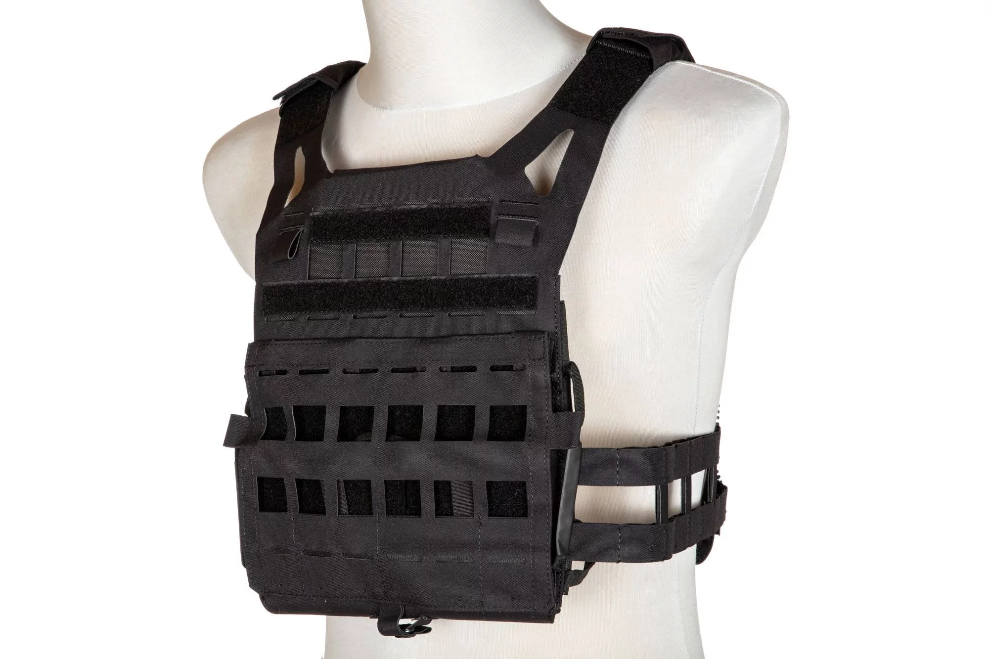 Kamizelka taktyczna PRIMAL GEAR Laser Plate Carrier Lemod - Czarna, zdjęcie 2 z 12