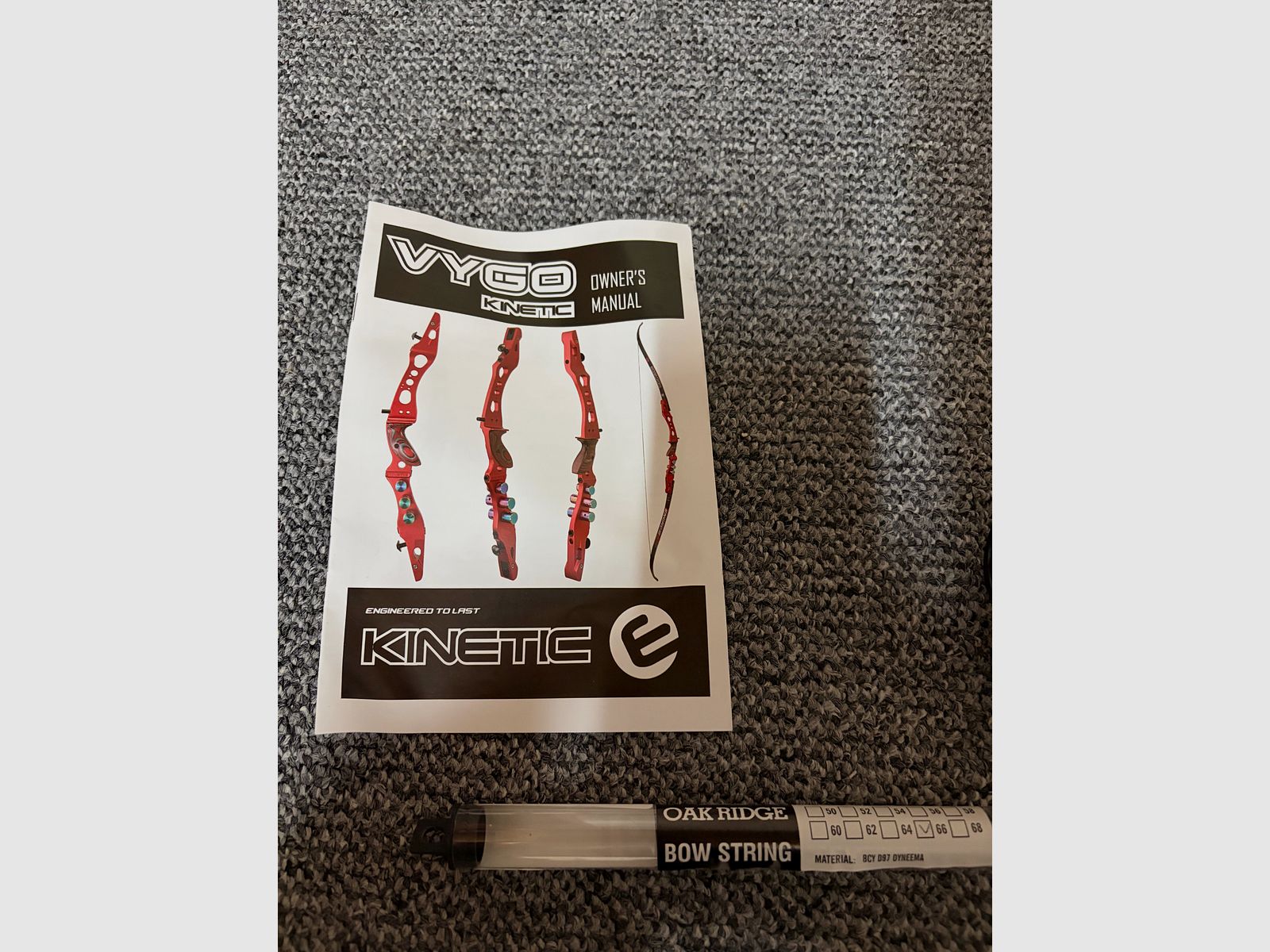 Kinetic Vigo Left-Hand ILF Bow Complete Set