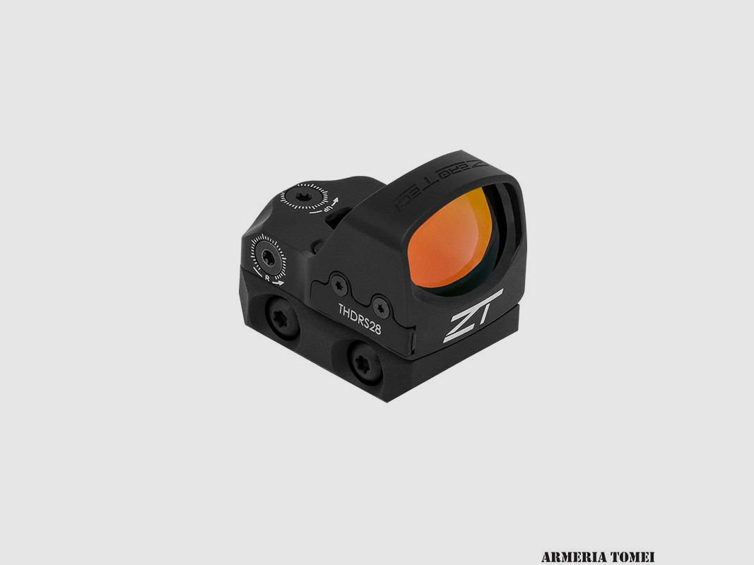RED DOT – ZEROTECH – THRIVE HD 1×28 REFLEXVISIER 3 MOA DOT GRÖSSE PICATINNY MONTAGE NIEDRIG, Bild 7 von 7